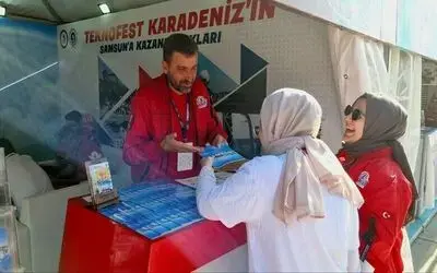 TEKNOFEST’te Samsun standına büyük ilgi
