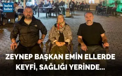 Zeynep Başkan Emin Ellerde 