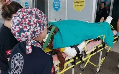 Samsun’da  aracın çarptığı kadın ağır yaralandı

