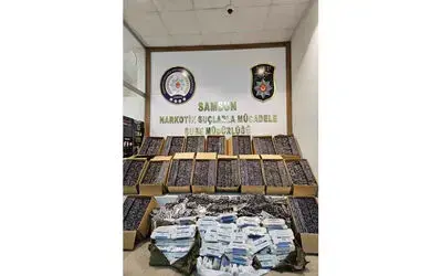 Samsun’da 160 bin 420 kapsül sentetik ecza ele geçirildi: 1 gözaltı
