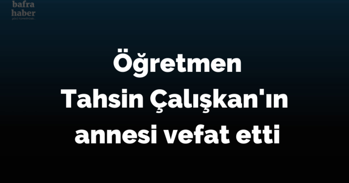 Nedime Çalışkan Vefat Etti