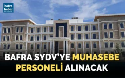 Bafra Sydv’ye Muhasebe Personeli Alınacak