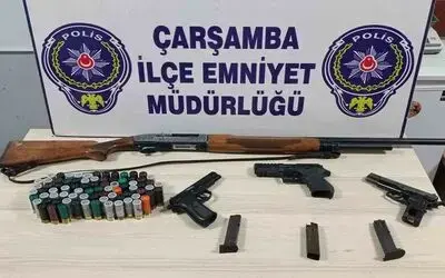 Sosyal medya hesabında silahla ateş açtığı görüntü paylaşınca yakalandı
