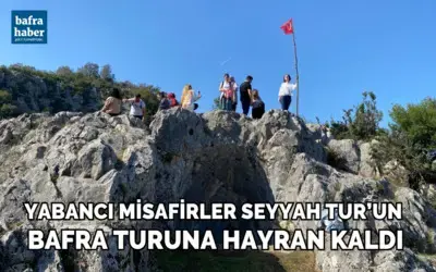Yabancı Misafirler Seyyah Tur’un Bafra Turuna Hayran Kaldı