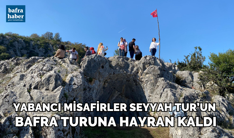 Yabancı Misafirler Seyyah Tur’un Bafra Turuna Hayran Kaldı