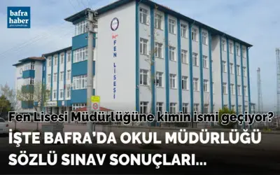 Okul Müdürlüğü Sözlü Sınav Sonuçları