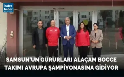 Samsun’un gururları Alaçam Bocce takımı Avrupa şampiyonasına gidiyor