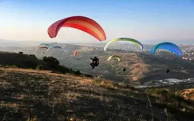 Samsun’da Yamaç Paraşütü Hedef Yarışması
