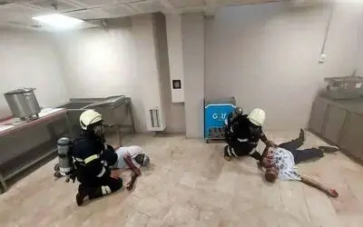 Çarşamba Devlet Hastanesi’nde afet tatbikatı
