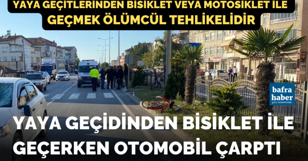 Otomobilin Çarptığı Bisikletli Adam Ağır Yaralandı