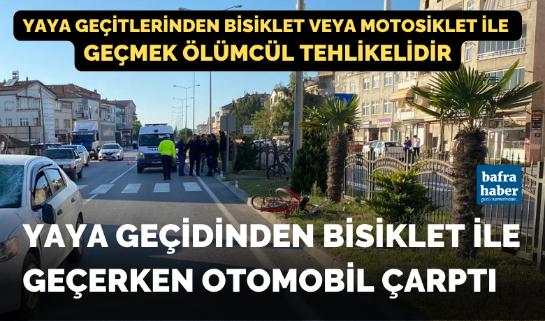 Otomobilin Çarptığı Bisikletli Adam Ağır Yaralandı