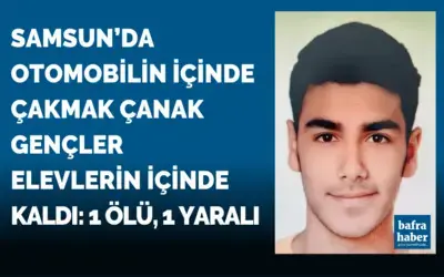 Çakmak çakınca otomobilin alevleri içinde kaldılar: 1 ölü, 1 yaralı