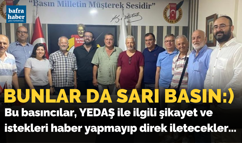 Bunlar da sarı basın!