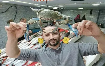 Balıkçıların korkulu rüyası ‘mavi yengeç’ 1 haftadır Karadeniz’de görülüyor
