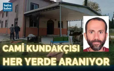 Cami kundakçısı her yerde aranıyor