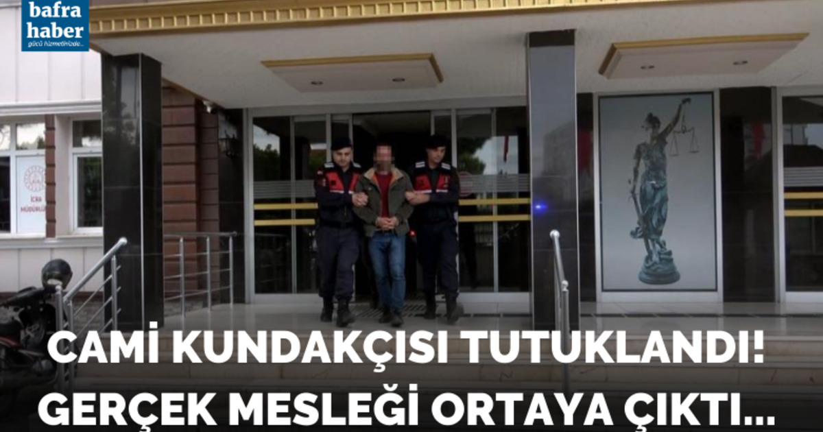 Cami kundakçısı tutuklandı