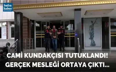 Cami kundakçısı tutuklandı