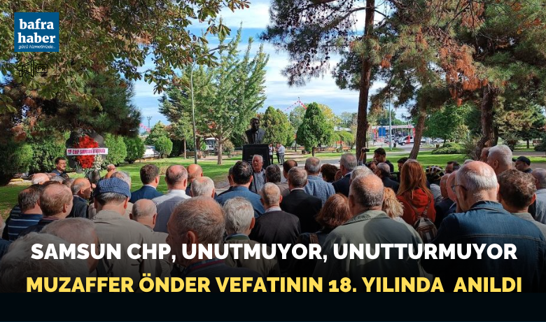 Muzaffer Önder vefatının 18. yılında anıldı