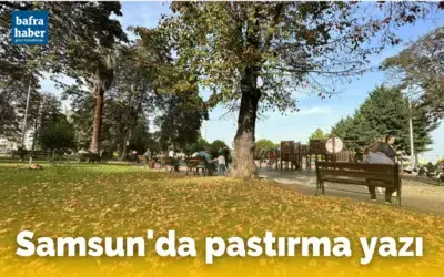 Samsun’da pastırma yazı