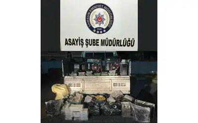 Samsun’da milyonluk elektronik eşya çalan 5 kişi yakalandı

