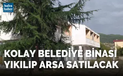 Kolay Belediye Binası Satılıyor