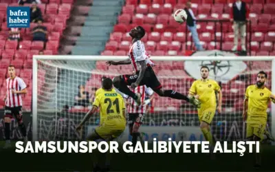 Samsunspor galibiyete alıştı