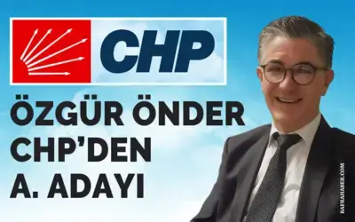 Özgür Önder, Chp’den Aday Adayı