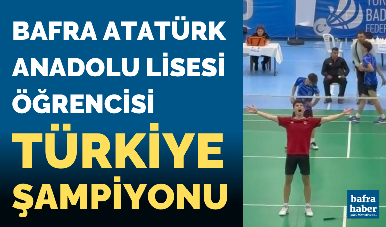19 Yaş Altı BadmintonTürkiye Şampiyonası sona erdi - Samsun’un ev sahipliğinde düzenlenen 19 Yaş Altı Badminton Türkiye Şampiyonası sona erdi.
