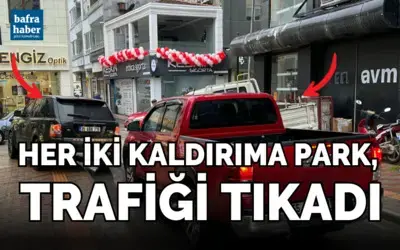 Her İki Kaldırıma Park, Trafiği Tıkadı