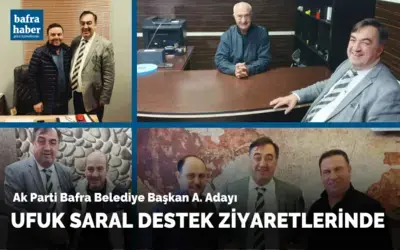 Ufuk Saral Destek Ziyaretlerinde