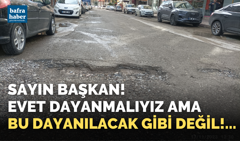 Bu Dayanılacak Gibi Değil - Bafra'da altyapı çalışmaları yağmurlarla birlikte dayanılmaz hale geldi.