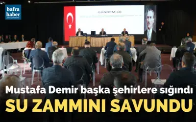Mustafa Demir su zammını savundu!