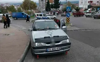 Otomobilin çarptığı çocuk hastanelik oldu
