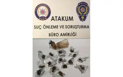 Polis evdeki kokudan uyuşturucu madde ele geçirdi
