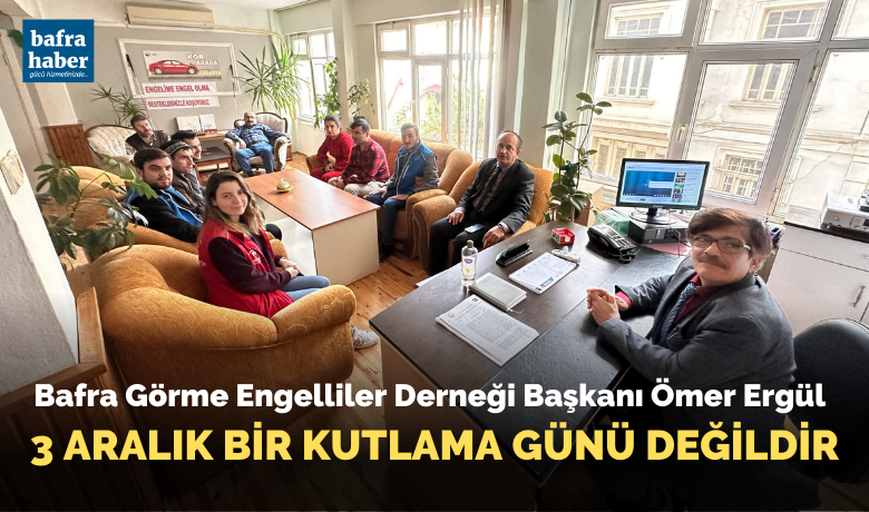 Ömer Ergül: 3 Aralık Kutlama Günü Değildir