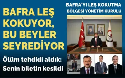 Bafra Leş Kokuyor Bu Beyler Seyrediyor!