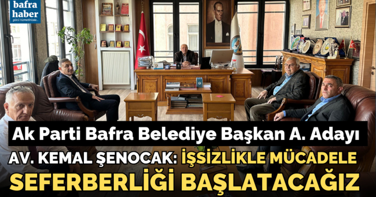 Kemal Şenocak: İşsizlikle Mücadele Seferberliği Başlatacağız