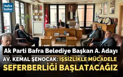 Kemal Şenocak: İşsizlikle Mücadele Seferberliği Başlatacağız