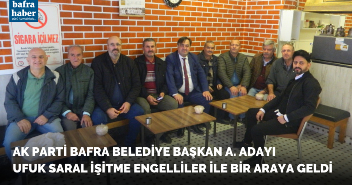 Ufuk Saral Destek Ziyaretlerine Devam Etti