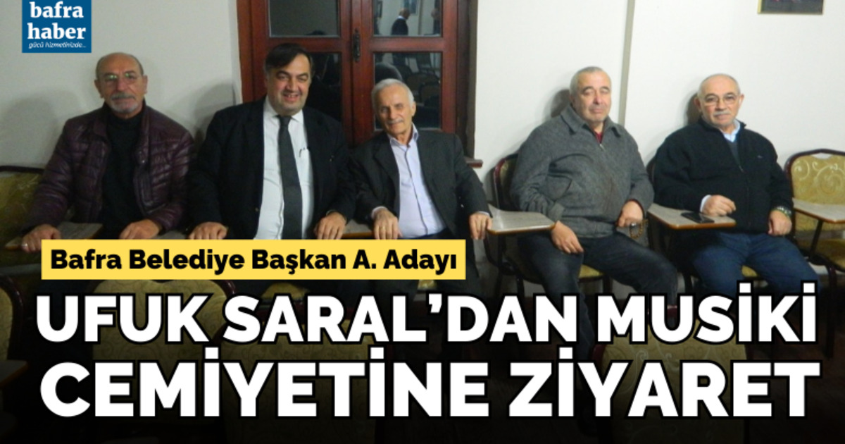 Ufuk Saral’dan Musiki Cemiyetine Ziyaret