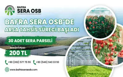 Bafra Sera Osb’de Arsa Tahsis Süreci Başladı