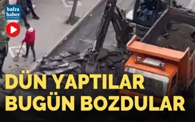 Dün Yaptılar Bugün Bozdular