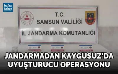 Uyuşturucuyla yakalanan şahıs gözaltına alındı