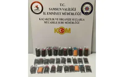 Samsun’da kaçak elektronik sigara ele geçirildi
