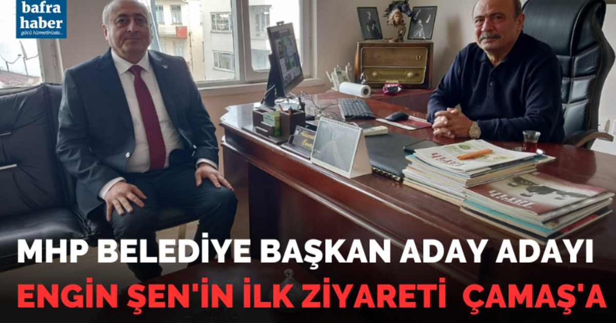 Engin Şen'in ilk ziyareti Abdurrahman Çamaş'a