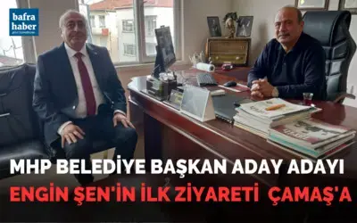 Engin Şen'in ilk ziyareti Abdurrahman Çamaş'a