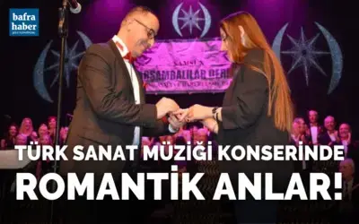 Türk Sanat Müziği Konserinde Romantik Anlar!