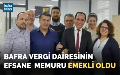Efsane Vergi Dairesi Memuru Emekli Oldu