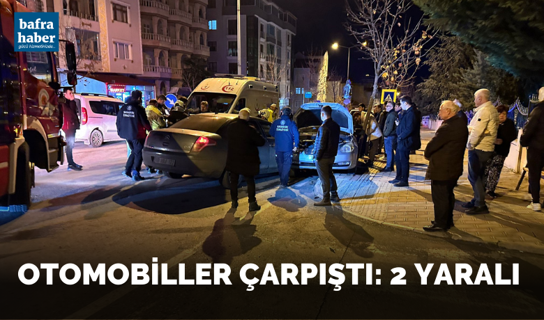 İki otomobil çarpıştı: 2 yaralı - Samsun’un Bafra ilçesinde iki otomobilin çarpışması sonucu meydana gelen trafik kazasında 2 kişi yaralandı.