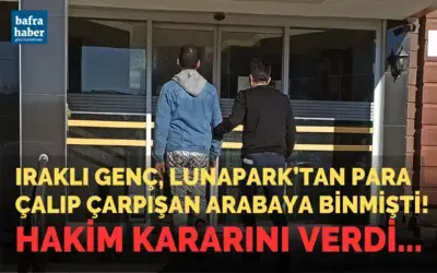 Lunaparktan para çalan çocuk ile ilgili hakim kararını verdi